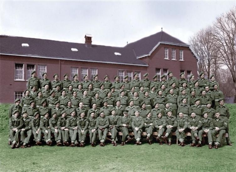groepsfoto Tapijnkazerne