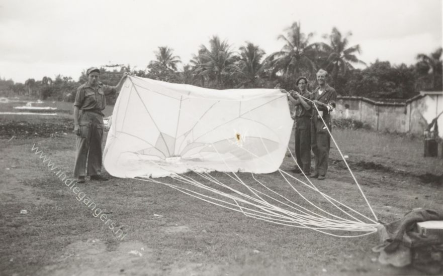 47 parachute dropping