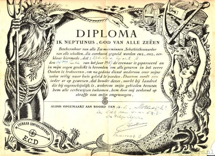 Evenaar diploma
