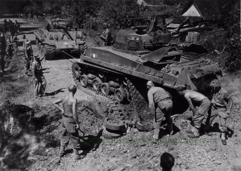 28 tank weggetrokken