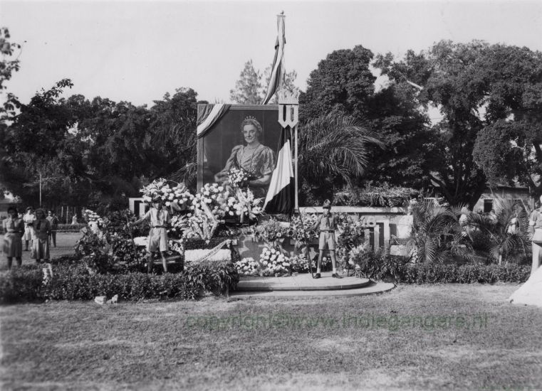 5 verjaardag Wilhelmina 1948